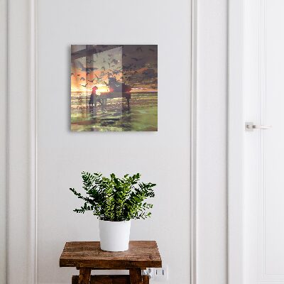 Key cabinet for wall Harmony of nature