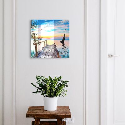 Key cabinet for wall A peaceful country
