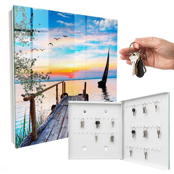 Key cabinet for wall A peaceful country