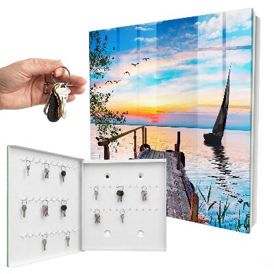 Key cabinet for wall A peaceful country