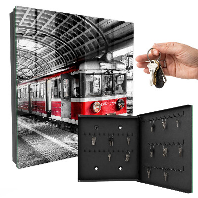 Key storage box Railway symmetry