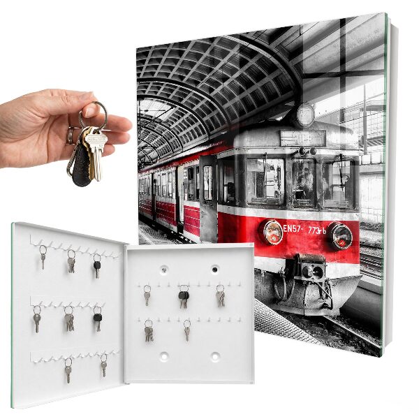 Key storage box Railway symmetry