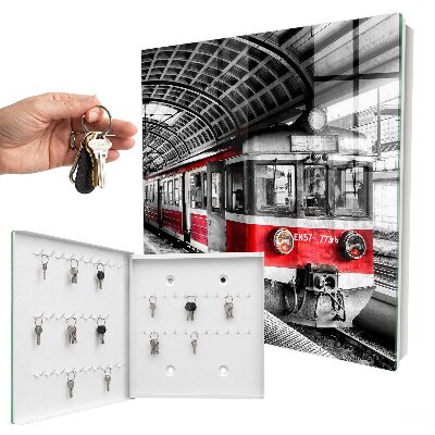 Key storage box Railway symmetry