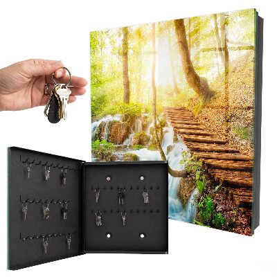 Key box A forest corner