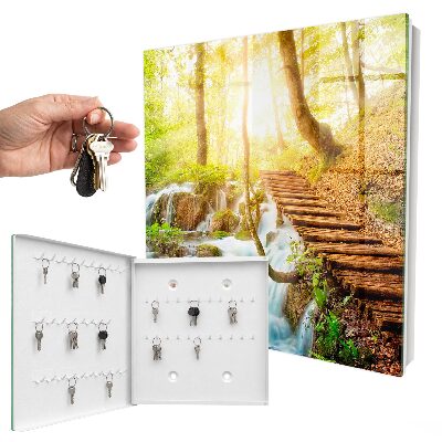 Key box A forest corner