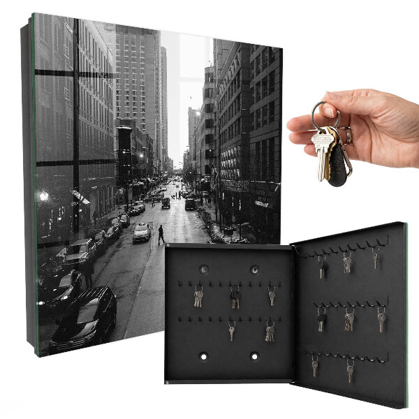 Key storage box Everyday city life