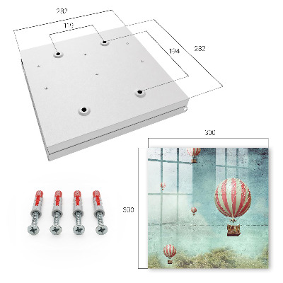 Key cabinet for wall Air dreams
