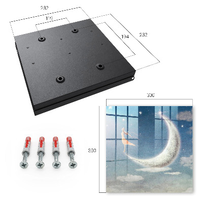 Key cabinet for wall Heavenly Path
