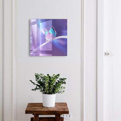 Key storage box Colorful butterfly