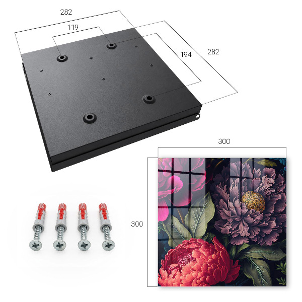 Key box Flowers of luxury