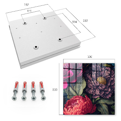 Key box Flowers of luxury