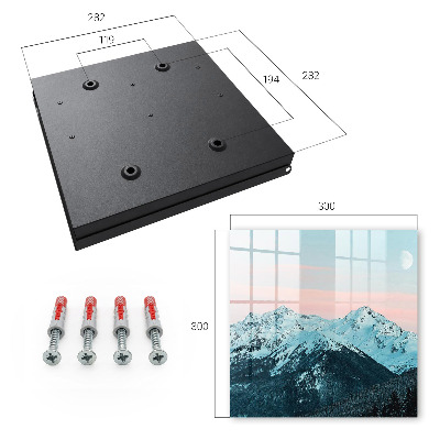Key storage box Peace in the mountains