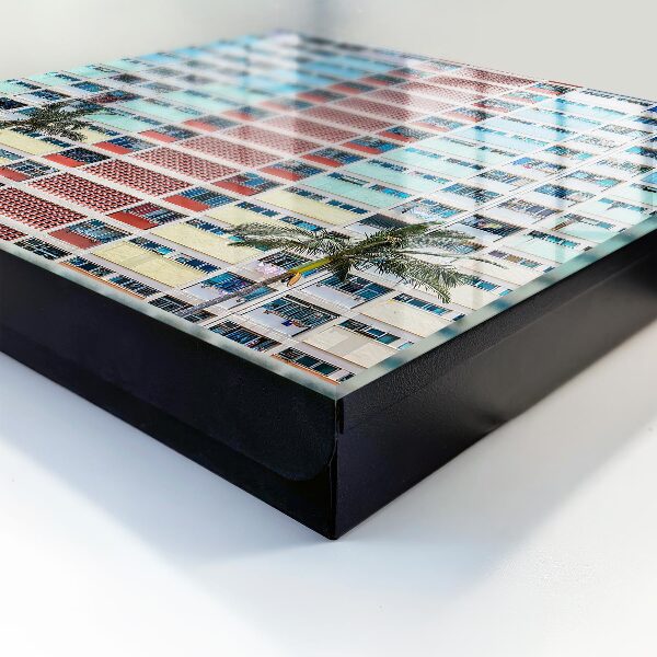 Key cabinet for wall Colorful architecture