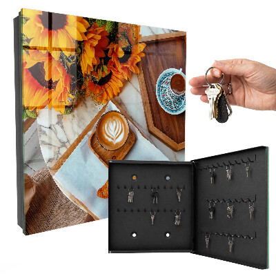 Key cabinet for wall Morning moments