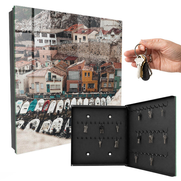 Key box A seaside town
