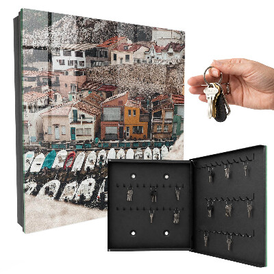 Key box A seaside town