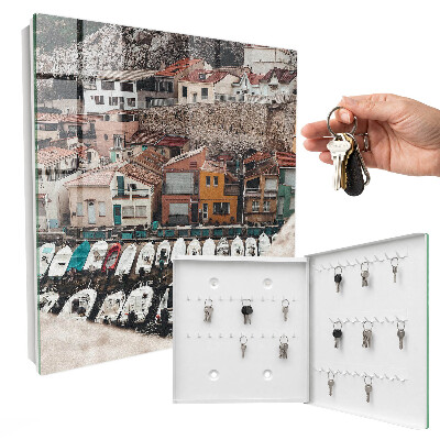 Key box A seaside town
