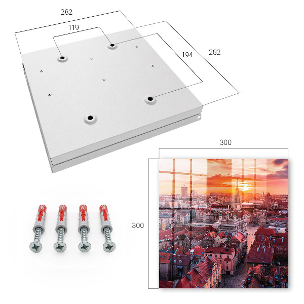Key storage box Sunset