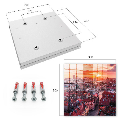 Key storage box Sunset