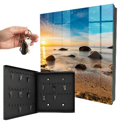 Key cabinet for wall West Coast