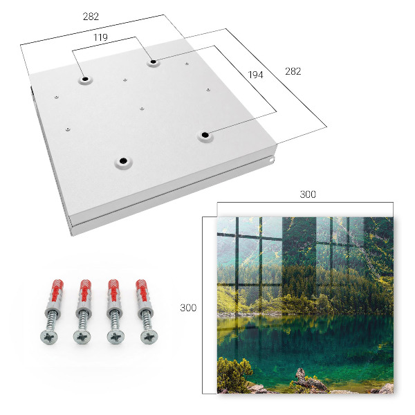 Key storage box Mountain idyll