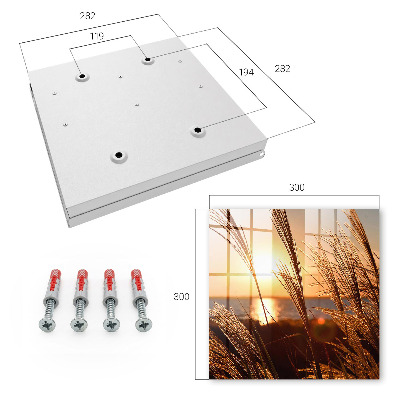 Key cabinet for wall Sunset