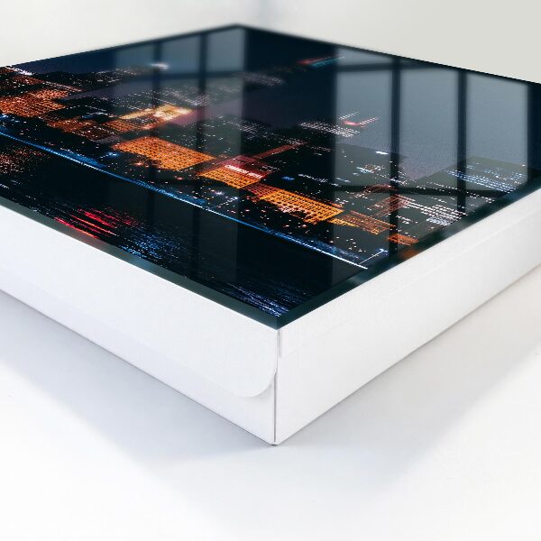 Key cabinet for wall City at night