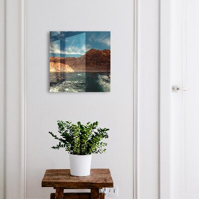 Key cabinet for wall Water emotions