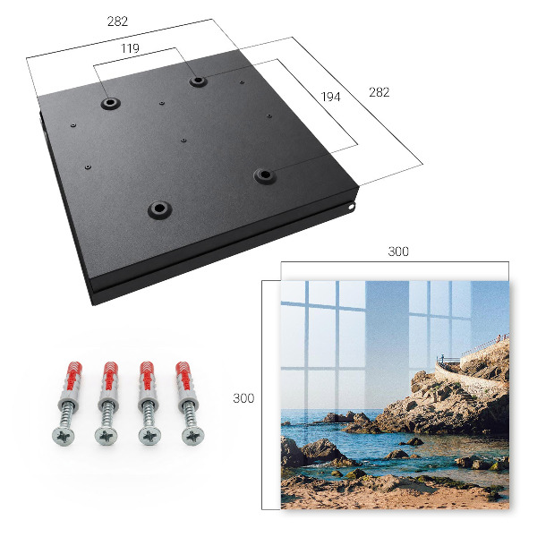 Key box Seaside landscape