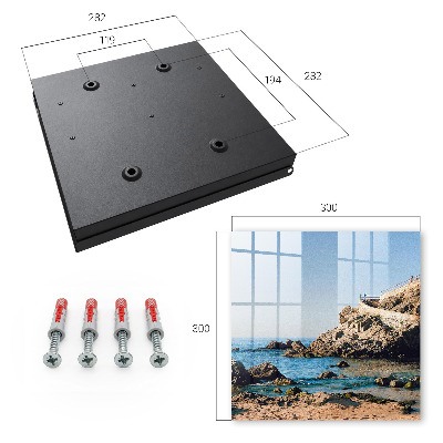 Key box Seaside landscape