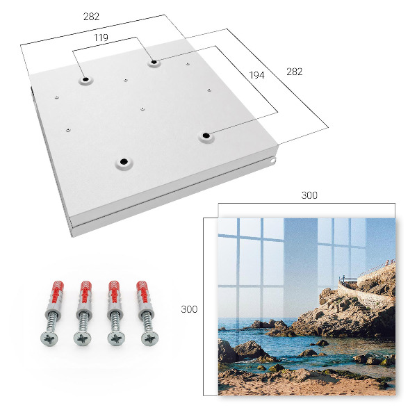 Key box Seaside landscape