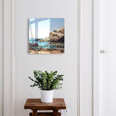 Key box Seaside landscape