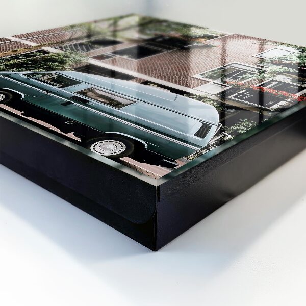 Key storage box Urban landscape