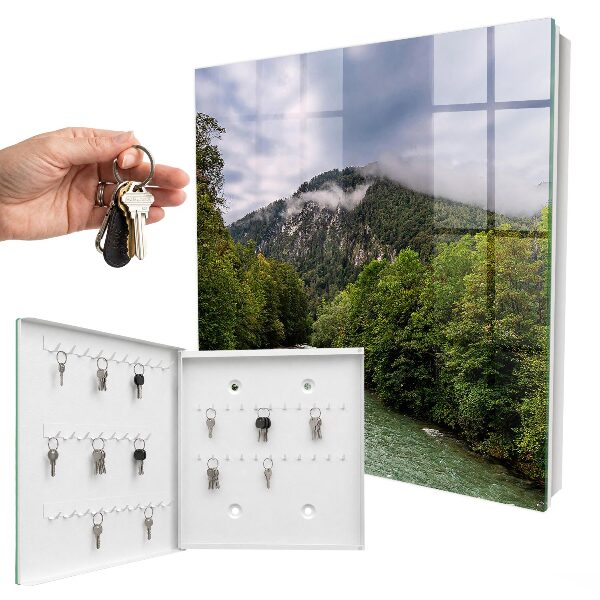 Key box Mountain landscape