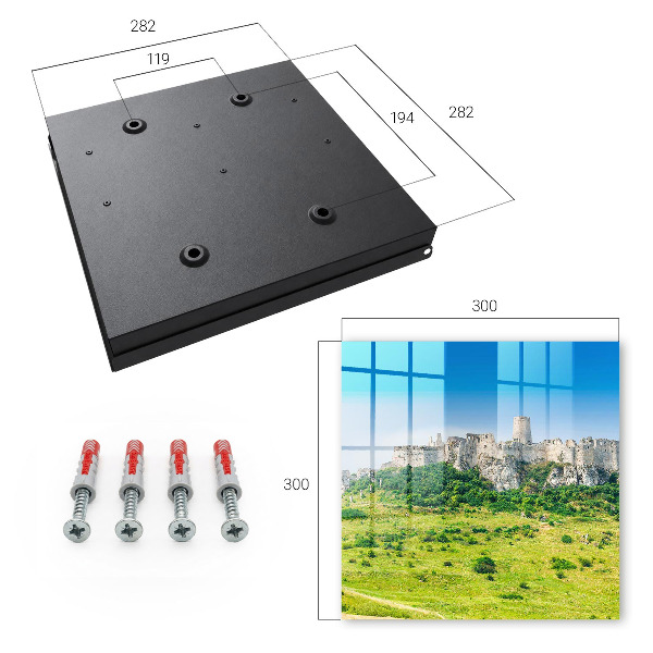Key storage box Stone Castle