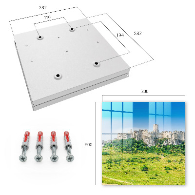 Key storage box Stone Castle
