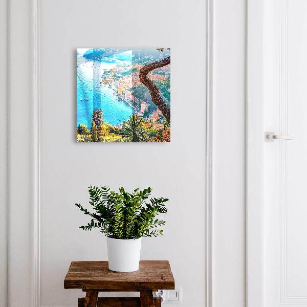 Key storage box Holiday landscape