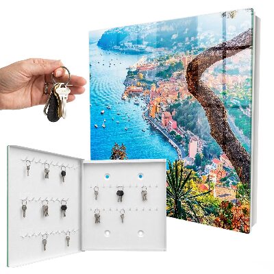 Key storage box Holiday landscape