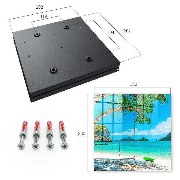 Key box Tropical paradise