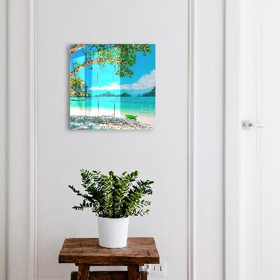 Key box Tropical paradise