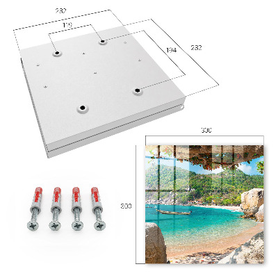Key storage box View of paradise