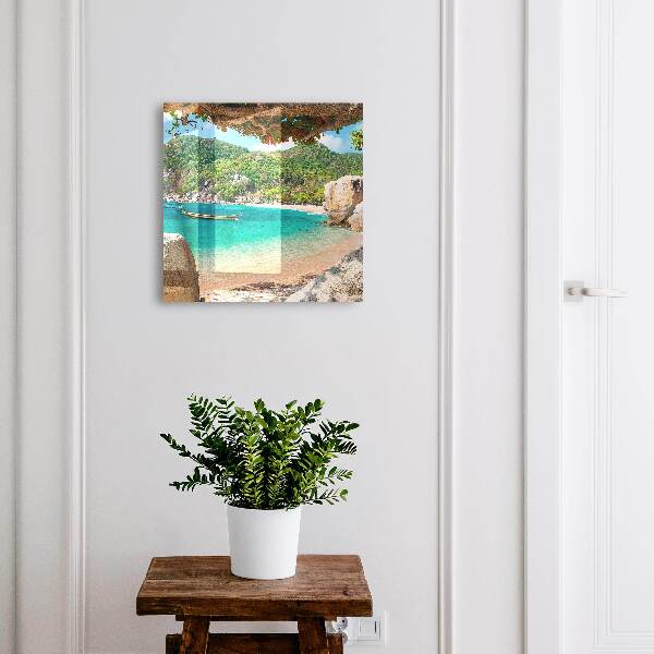 Key storage box View of paradise