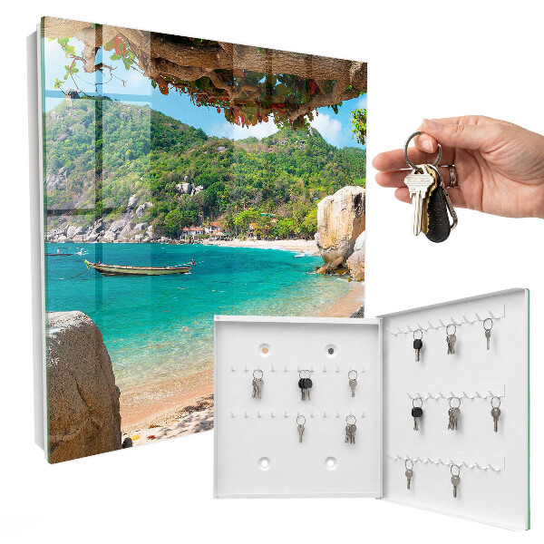 Key storage box View of paradise