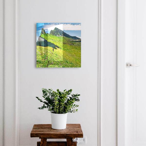 Key cabinet for wall Green Mountains