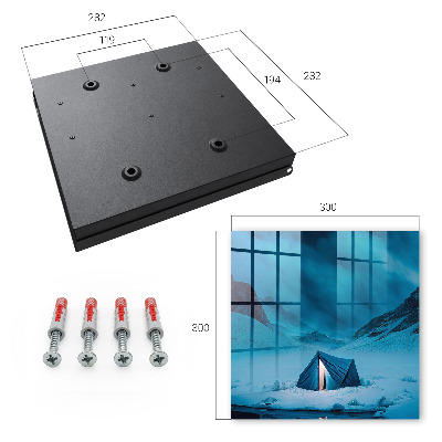 Key box Blue night