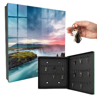 Key cabinet for wall The power of nature