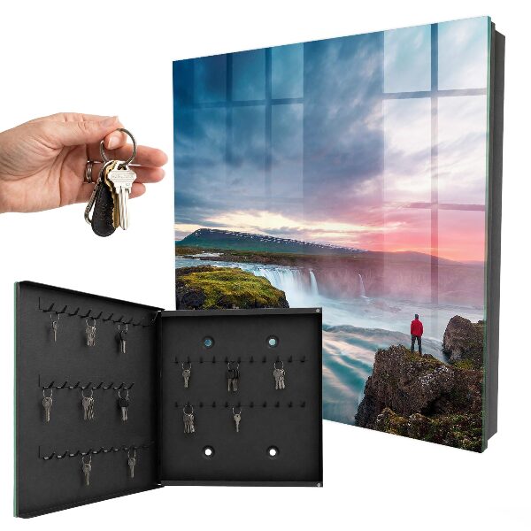 Key cabinet for wall The power of nature