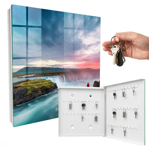 Key cabinet for wall The power of nature