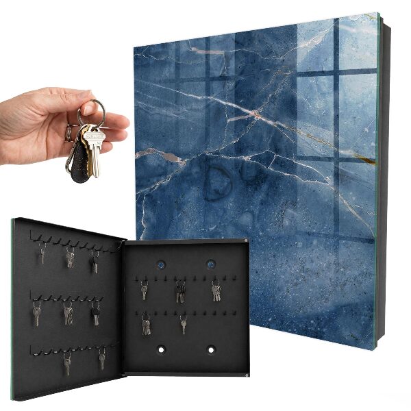 Key box Blue marble