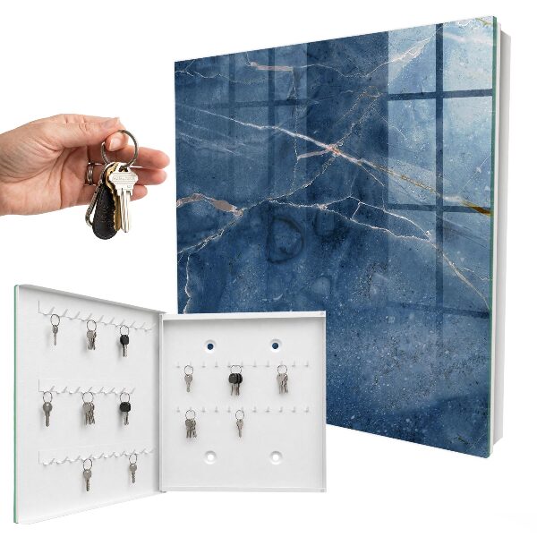 Key box Blue marble